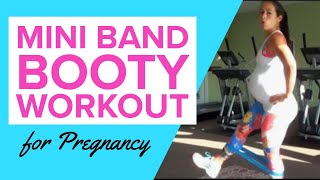 Resistance Bands Booty Workout During Pregnancy | Third Trimester Booty Workout