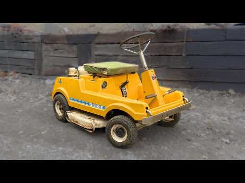 WILL IT RUN ??? INTERNATIONAL HARVESTER LAWNMOWER