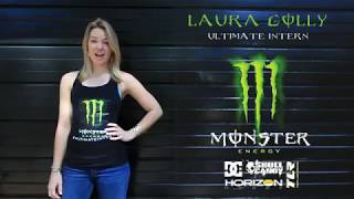 Laura Golly Monster Energy Internship Application Video