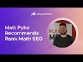 Matt Pyke Recommends Rank Math SEO