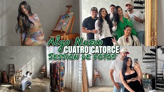 SESSION DE FOTOS 🥹 ALGO NUEVO  || CUATRO CATORCE