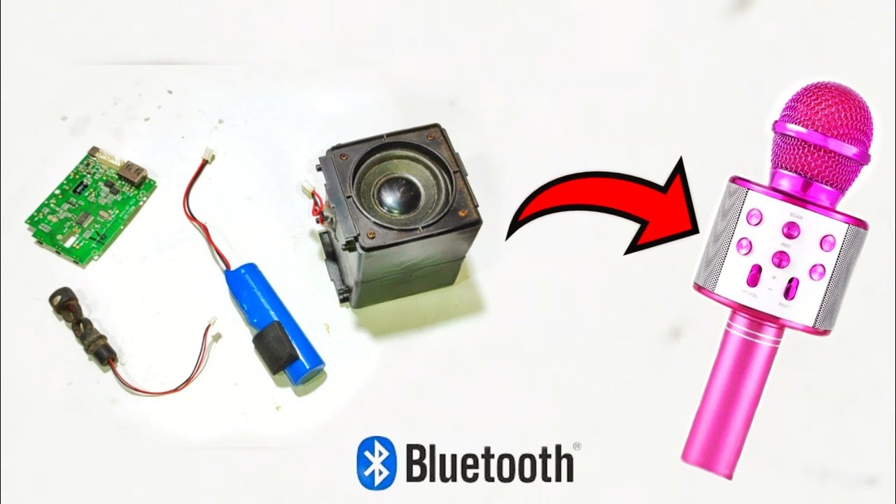 Repair portable Bluetooth karaoke smd tech YouTube