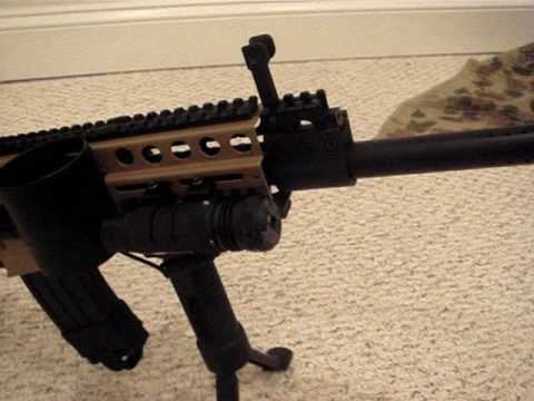 This is my Tippmann A5 project I've been working on and is now complete. There is a short video at the end of a game I had with it, at Germantown, Wisconsin with the SAS Team. saswoodsball.freeforums.org Check out my other video for detail on parts.