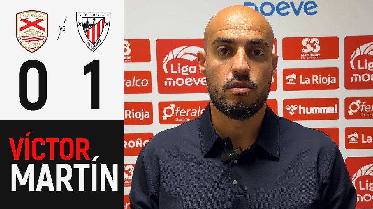Víctor Martín | Logroño United 0-1 Athletic Club | Liga F 2026/27 J2
