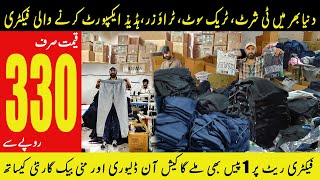 Original Branded Track Suits, Trousers, T-Shirts, Sweatshirt, Hoodies, Baby Garments On Factory Rate