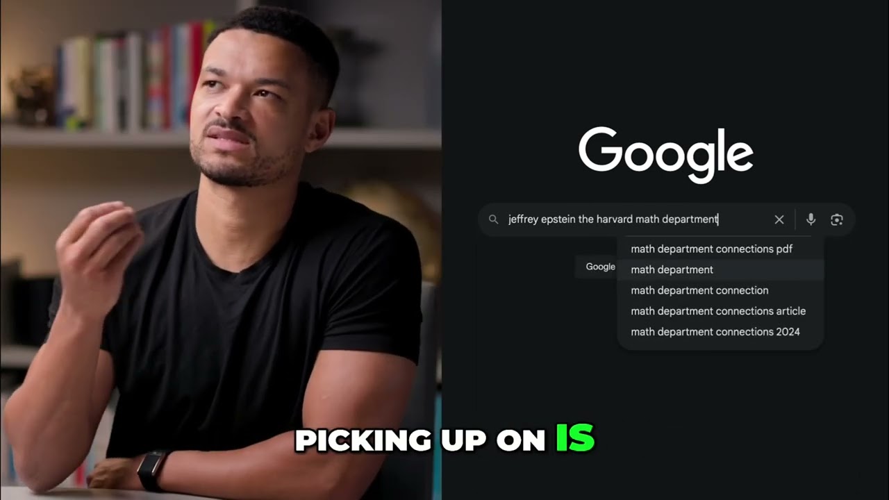 Jeffrey Epstein's Harvard Math Connection Revealed