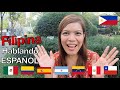 FILIPINA Chavacana Hablando Español - Pueden Entender?