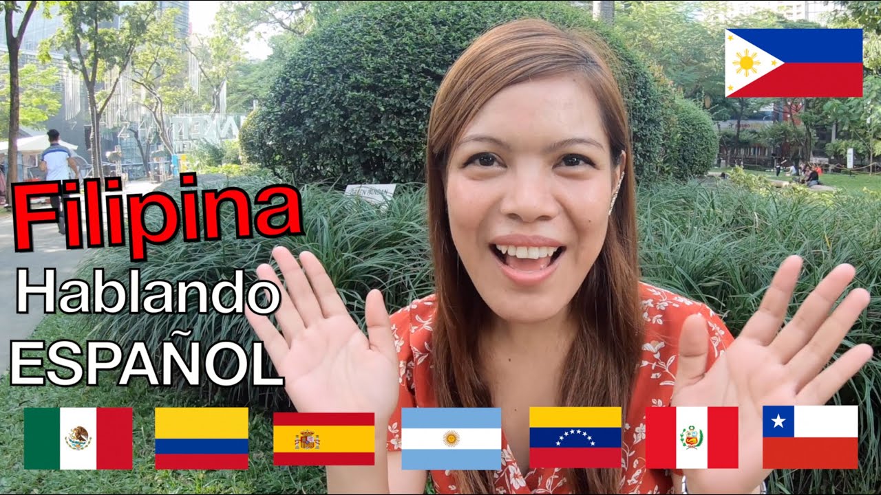 FILIPINA Chavacana Hablando Español - Pueden Entender? - YouTube