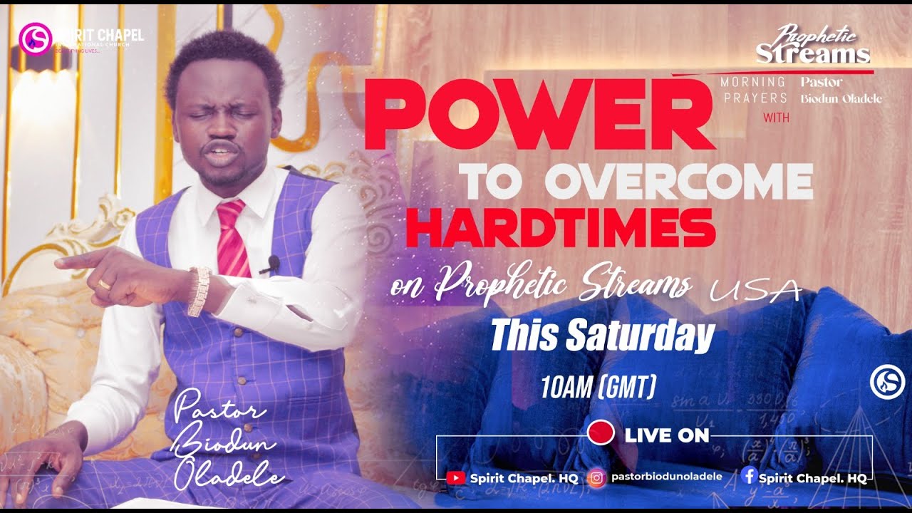 Prophetic Stream USA || February Prayer Service with Pastor Biodun ...