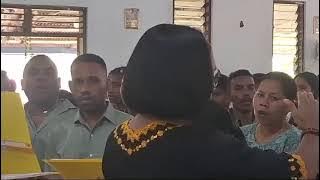 LAGU NATAL || GLORIA ALLELUYA || LAGU. P. YUSTIN GENOHON, SVD. KOOR ALUMNI SMPN 1 AESESA SELATAN