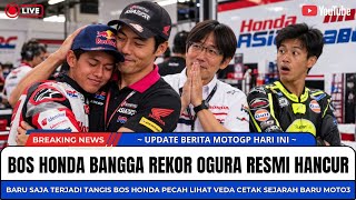 BOS HONDA MENANGIS 😭 DETIK-DETIK VEDA EGA PRATAMA HANCURKAN REKOR KERAMAT AI OGURA !!