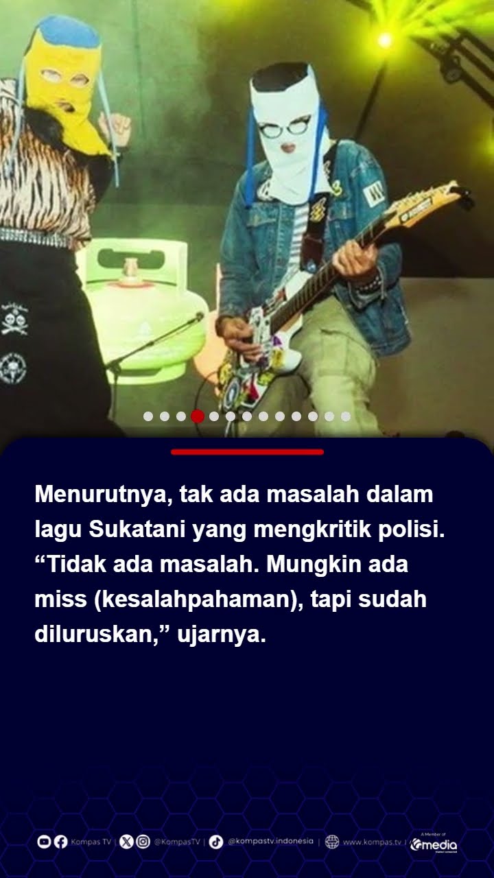 Kapolri Buka Suara soal Band Sukatani Minta Maaf dan Menarik Lagu Bayar Polisi #kapolri #polisi