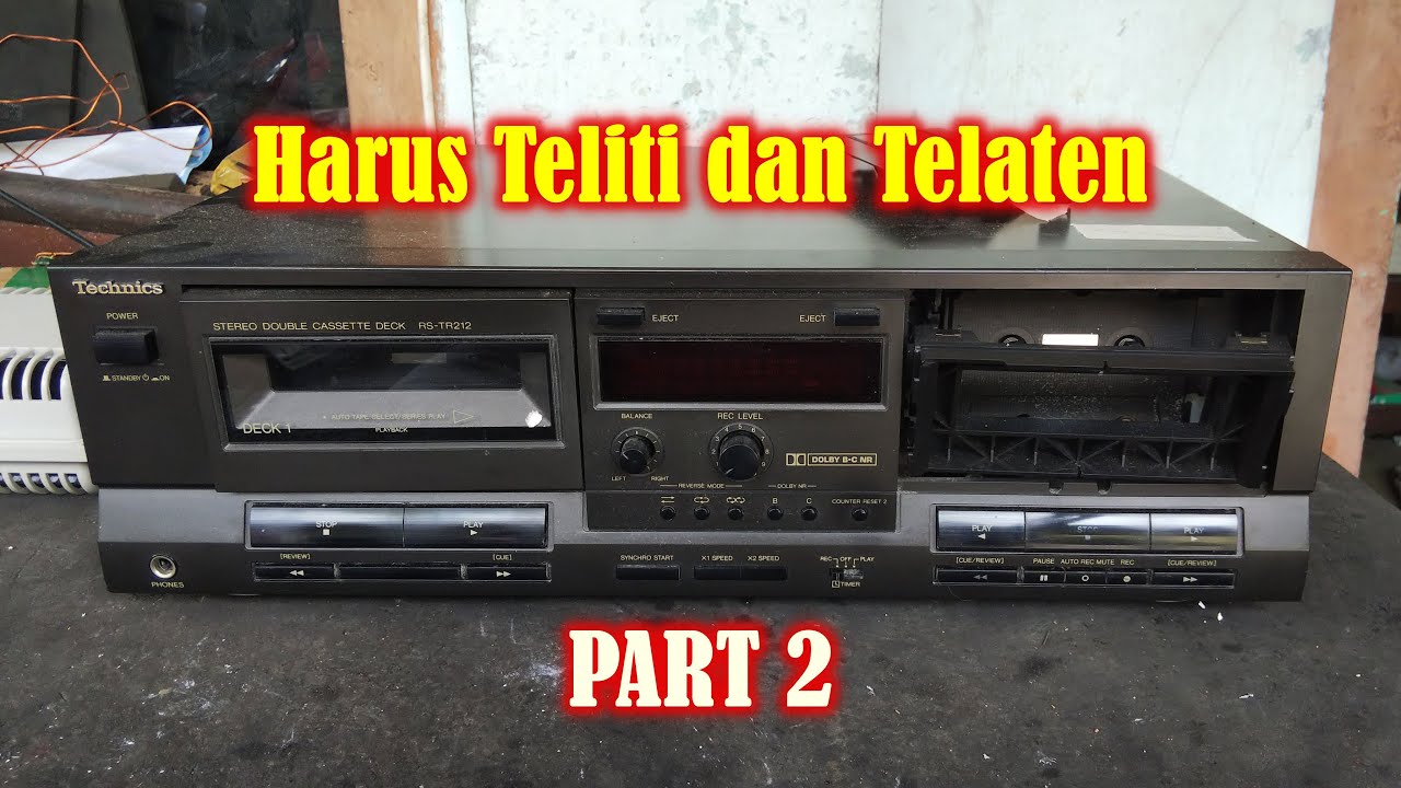 TECHNICS SU-X930 DOPPIA Cassetta Stereo AMPLIFICATORE STEREO