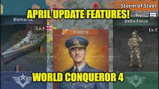 💥 NEW FEATURES IN WC4 😱 APRIL UPDATE FULL REVIEW