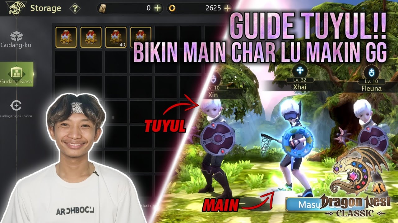 GUIDE TUYUL!! Cara Nuyul yang Bikin Character Utama Kalian Makin GG! - DRAGON NEST MOBILE CLASSIC