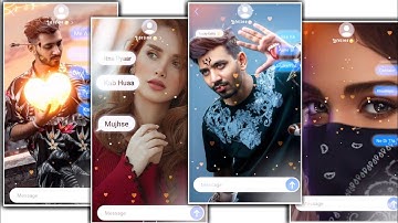 😲New Trending Sad Whatsapp Text Status Video Editing In kinemaster | EditzXpro