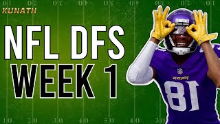 DraftKings NFL DFS Week 1: Top Picks, Values & Lineup Builder Strategy