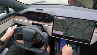 2021 Tesla Model S Long Range (not Plaid) acceleration testing with Dragy
