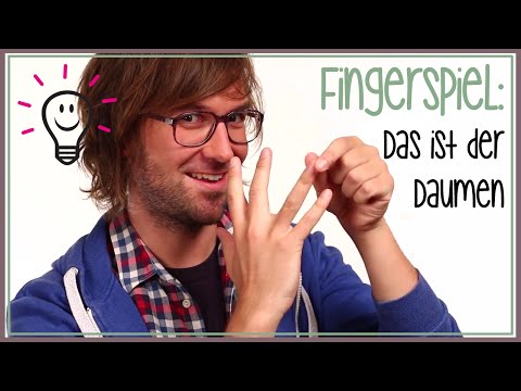 Das ist der Daumen (Kinderreim) | Fingerspiele mit herrH