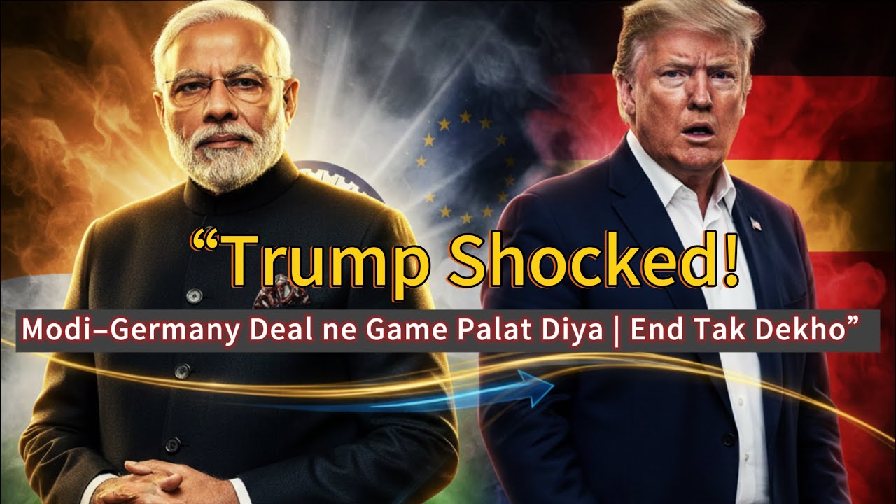 “Trump ko Karara Jawab! Modi–Germany 72,000 Cr Deal | Global Power Shift”