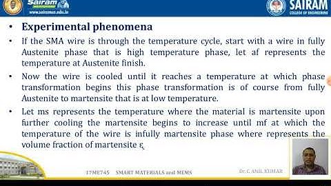 Lecture video8_17ME745_MODULE1_INTRODUCTION TO Smart materials_Dr C Anil Kumar