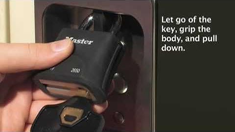 Master Lock Model 2650 ADA Locker Lock - Student Training Video