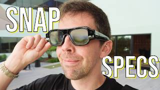 I wore Snap Specs in the real-world — these AR glasses are a chunky (and expensive) REVOLUTION