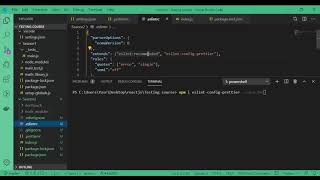 Tester du code javascript : eslint et prettify - partie 7