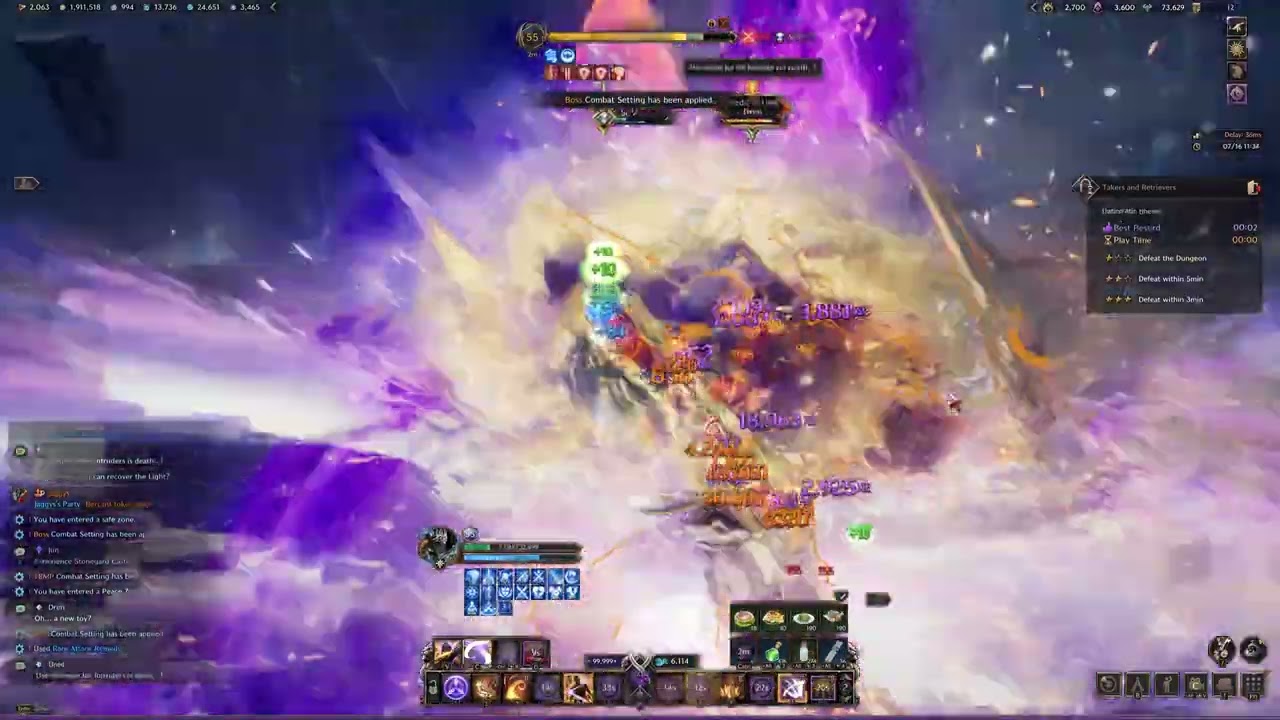 Throne and Liberty GS/Dagger Gate of Infinity: Takers and Retrievers 2.3s