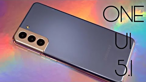 Samsung Galaxy S21 ONE UI 5.1 Update