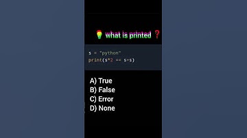 What is the output of this python code snippet #python #pythontutorial #pythonprogramming