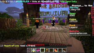 Throwing Gems In Mineplex Lobby