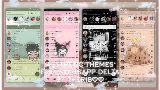 aesthetic themes para WhatsApp Delta♡ | theriboo.