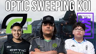 FormaL Reacts To Shotzzy GO INSANE vs Toronto Koi (Clean Sweep)