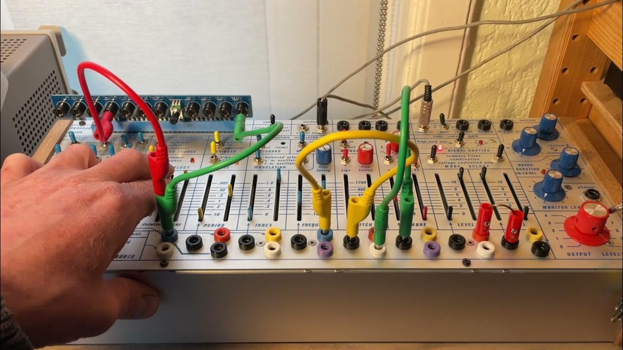 Mod expander card Buchla 208 / Buchla Easel Aux Card YouTube
