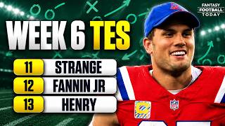 Week 6 Fantasy Lineup Breakdown: MUST START & BENCH TEs! | 2026 Fantasy Football Advice