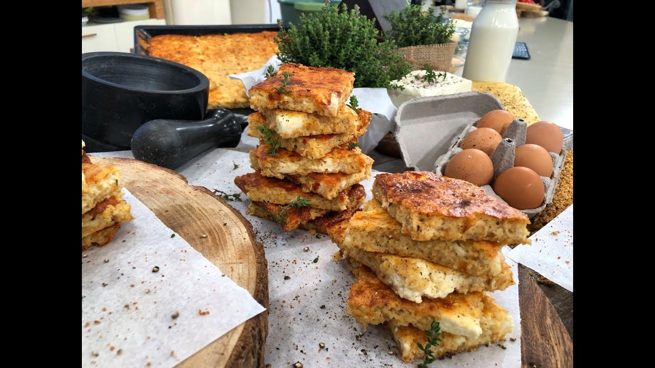 Θρεπτική Τραχανόπιτα με Φέτα και Μυρωδικά από τον Λάμπρο Βακιάρο!