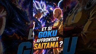 Et si Goku affrontait Saitama ? What if crossover dbz x onepunchman