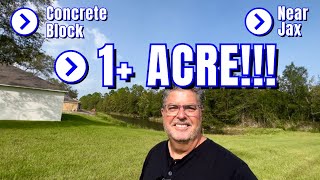 Wide Open Spaces!  New Construction Homes with 1+ Acre Lots | Jacksonville Florida