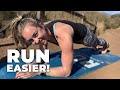 10 minutes to easier running  follow along core strength