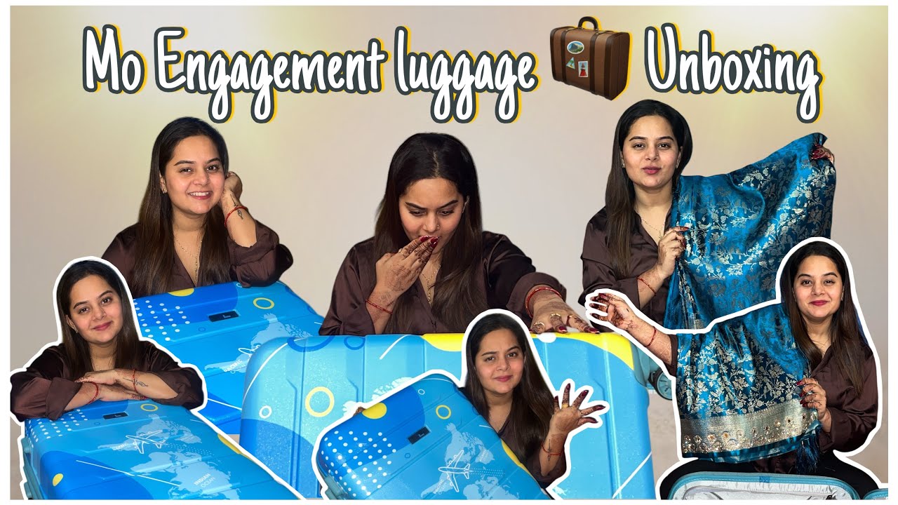 ମୋ  engagement luggage 🧳 unboxing 🥰 || @pradoslifestyle 🤳🤳