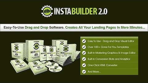 How To Create A Landing Page - Instabuilder 2.0 Review