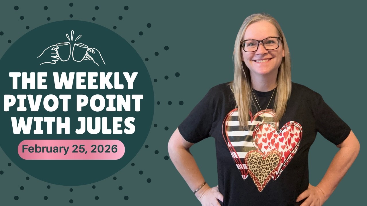 Feb 25, 2026 WEEKLY PIVOT PIOINT | Let's chat and catch up