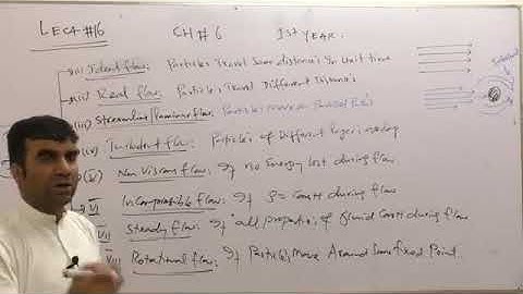 fluid dynamics lec 1 by sir Izhar