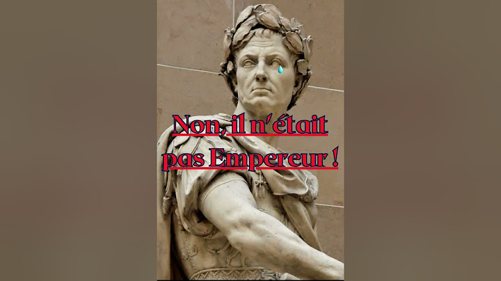 César n'était pas empereur !