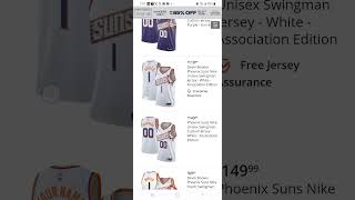 New Phoenix Suns Jersey Releases