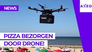 Bezorgt Domino’s jouw pizza straks met een drone?