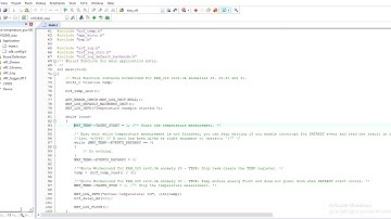 nRF52 internal temperature
