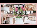 NEW KITCHEN FLOORS! | PREP, COOK & CLEAN WITH ME MARCH 2021