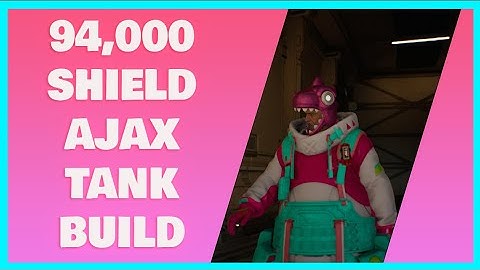 94,000 SHIELD IMMORTAL AJAX TANK Arche Tuning Build | The First Descendant